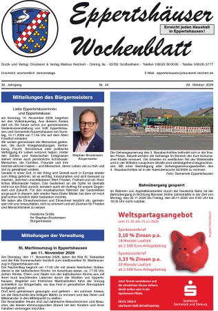 Thumbnail: Titelseite-Eppertshaeuser-Wocheblatt-KW-44.600x450-aspect