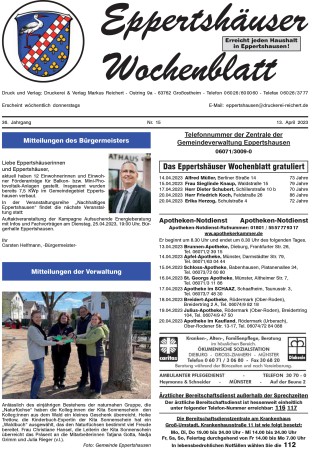 Thumbnail: Titelseite-Eppertshaeuser-Wochenblatt-KW-15.600x450-aspect
