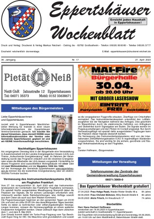 Thumbnail: Titelseite-Eppertshaeuser-Wochenblatt-KW-17.600x450-aspect