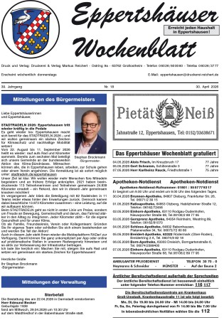 Thumbnail: Titelseite-Eppertshaeuser-Wochenblatt-KW-18-5.600x450-aspect