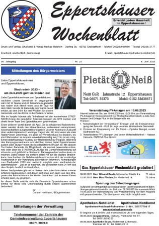 Thumbnail: Titelseite-Eppertshaeuser-Wochenblatt-KW-23.600x450-aspect