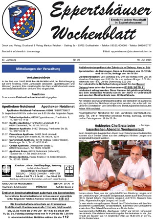 Thumbnail: Titelseite-Eppertshaeuser-Wochenblatt-KW-29-2.600x450-aspect