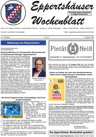 Thumbnail: Titelseite-Eppertshaeuser-Wochenblatt-KW-32-2.600x450-aspect