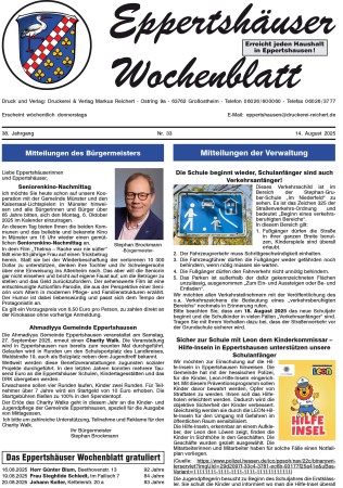 Thumbnail: Titelseite-Eppertshaeuser-Wochenblatt-KW-33-3.600x450-aspect