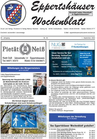 Thumbnail: Titelseite-Eppertshaeuser-Wochenblatt-KW-35.600x450-aspect