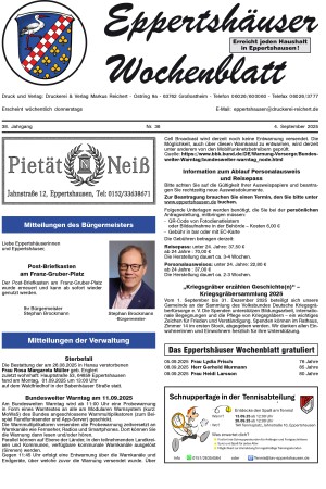 Thumbnail: Titelseite-Eppertshaeuser-Wochenblatt-KW-36-5.600x450-aspect