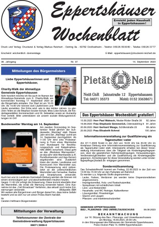 Thumbnail: Titelseite-Eppertshaeuser-Wochenblatt-KW-37.600x450-aspect