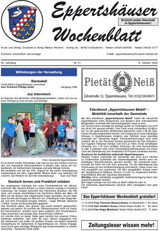 Thumbnail: Titelseite-Eppertshaeuser-Wochenblatt-KW-41-1.600x450-aspect