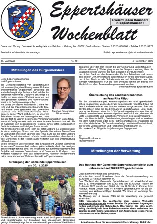 Thumbnail: Titelseite-Eppertshaeuser-Wochenblatt-KW-49-3.600x450-aspect