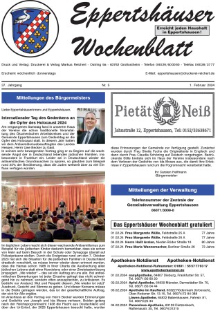 Thumbnail: Titelseite-Eppertshaeuser-Wochenblatt-KW-5-1.600x450-aspect