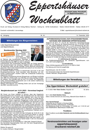 Thumbnail: Titelseite-Eppertshaeuser-Wochenblatt-KW-50.600x450-aspect