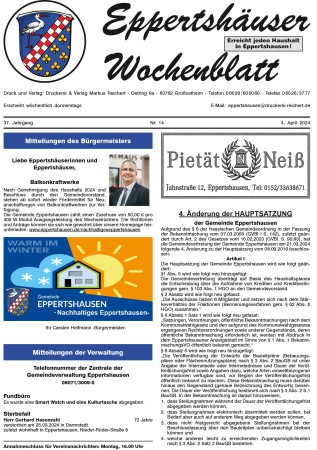 Thumbnail: Titelsiete-Eppertshaeuser-Wochenblatt-KW-14.600x450-aspect
