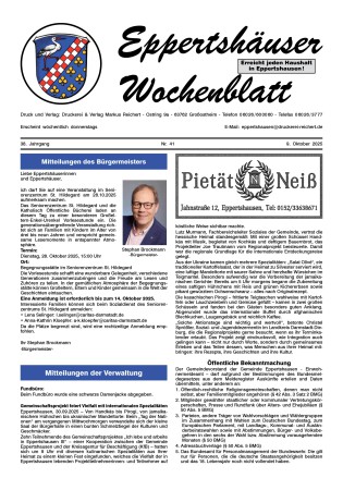 Thumbnail: Wochenblatt_Eppertshausen_41-2025_Titelbild.600x450-aspect