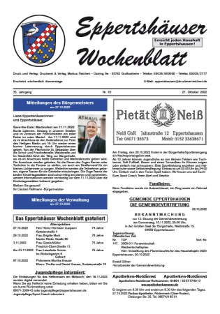 Thumbnail: Wochenblatt_Eppertshausen_43-2022.600x450-aspect